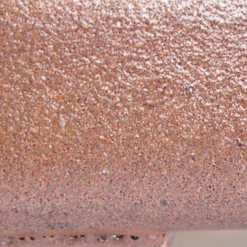 Bol à bonsaï en céramique 12 x 9 x 3,5 cm, brun