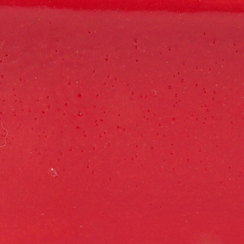 Bol à bonsaï en céramique 13,5 x 11 x 4,5 cm, couleur rouge