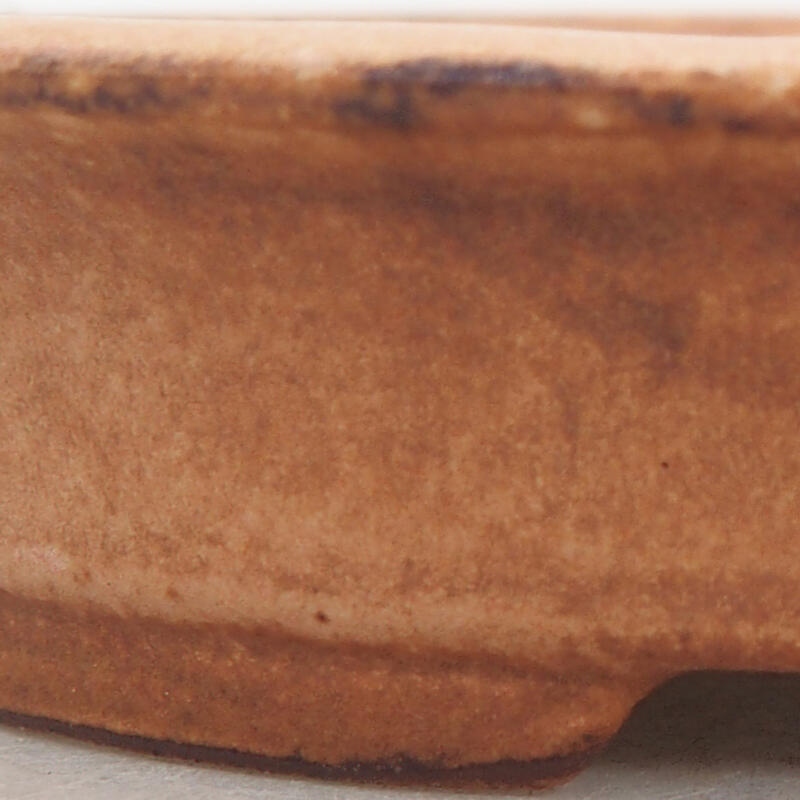 Bol à bonsaï en céramique 13 x 11 x 2,5 cm, rose