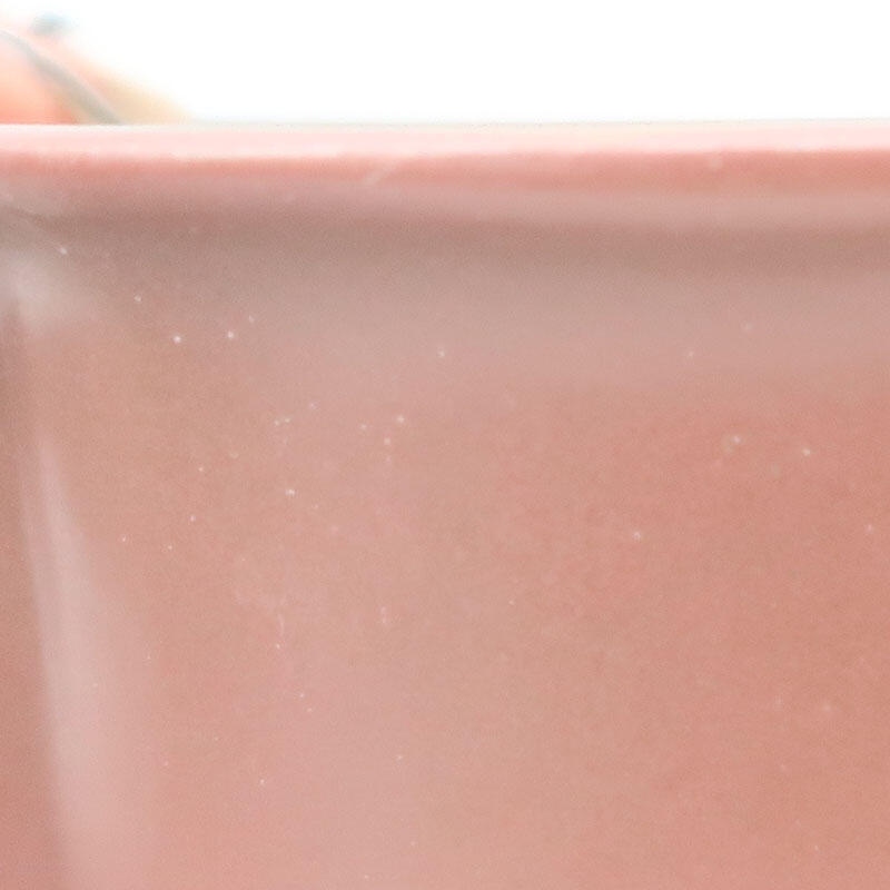 Bol à bonsaï en céramique 13 x 11 x 6 cm, couleur métal