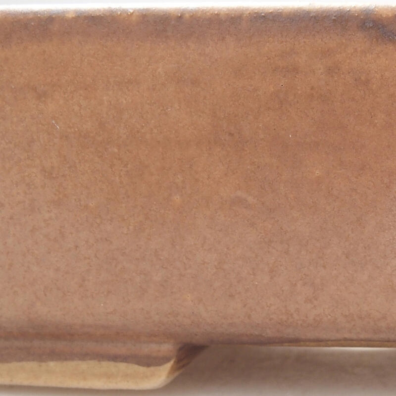 Bol à bonsaï en céramique 14,5 x 12 x 4 cm, rose