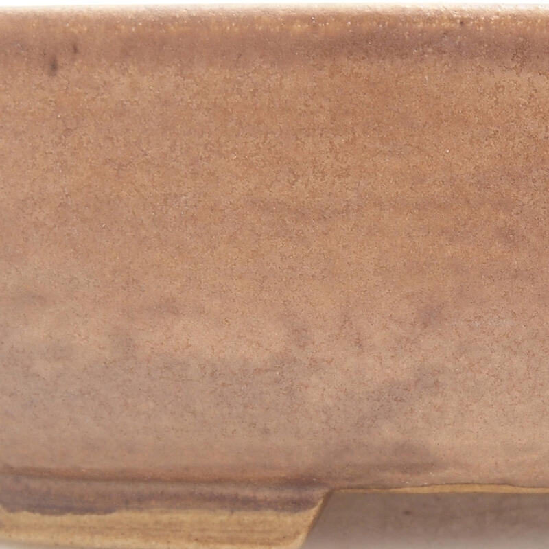 Bol à bonsaï en céramique 14 x 12 x 4 cm, rose