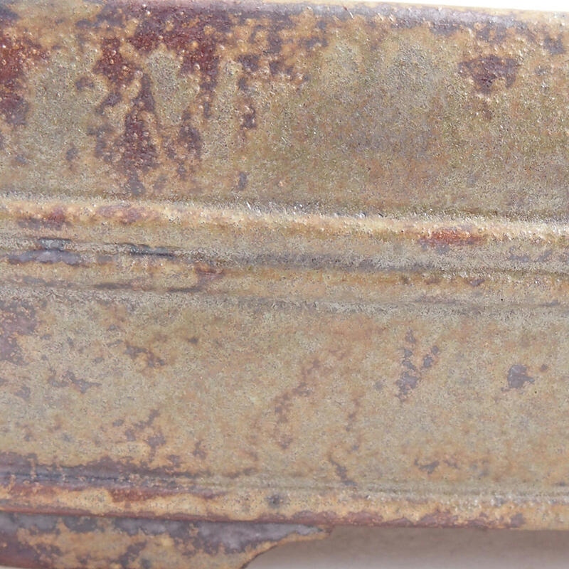 Bol à bonsaï en céramique 16,5 x 12 x 5,5 cm, brun