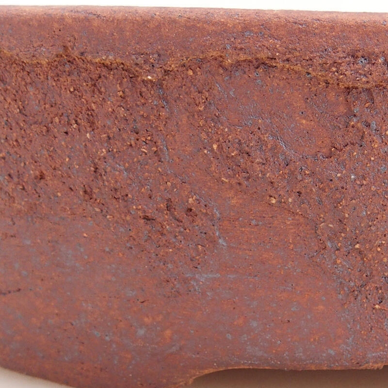 Bol à bonsaï en céramique 16,5 x 14 x 5 cm, couleur métal