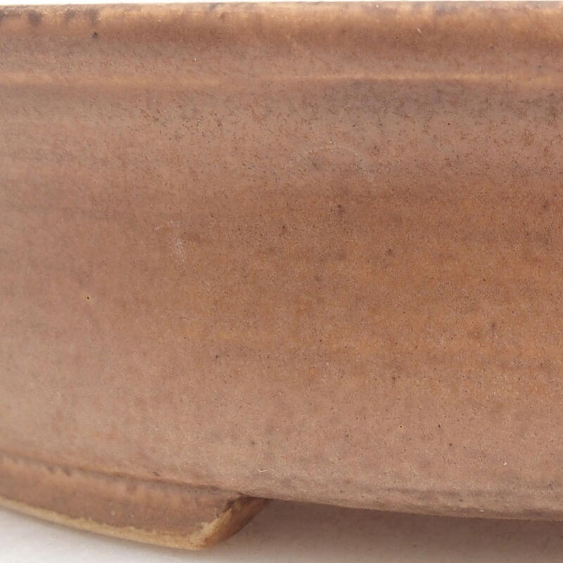 Bol à bonsaï en céramique 17,5 x 16 x 4,5 cm, rose