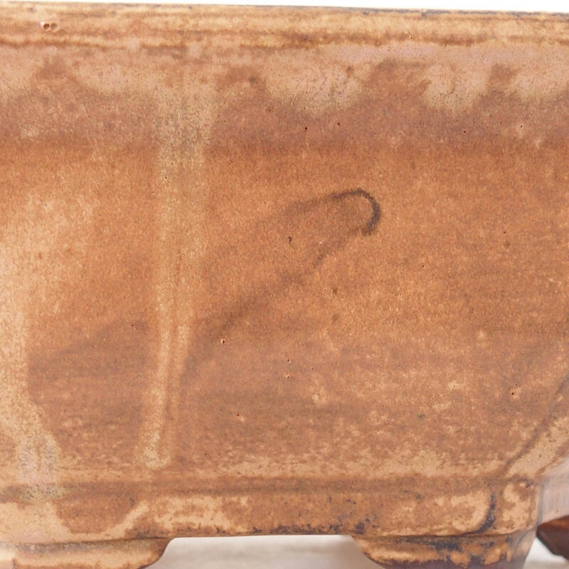 Bol à bonsaï en céramique 17 x 15 x 6 cm, rose