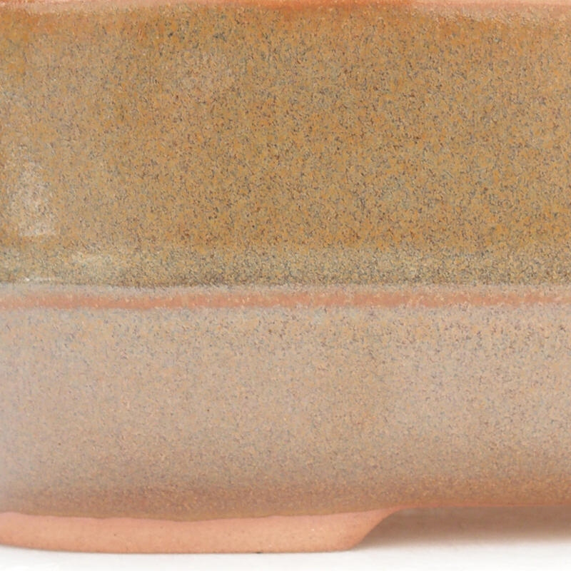 Bol à bonsaï en céramique 28 x 21 x 7,5 cm, brun