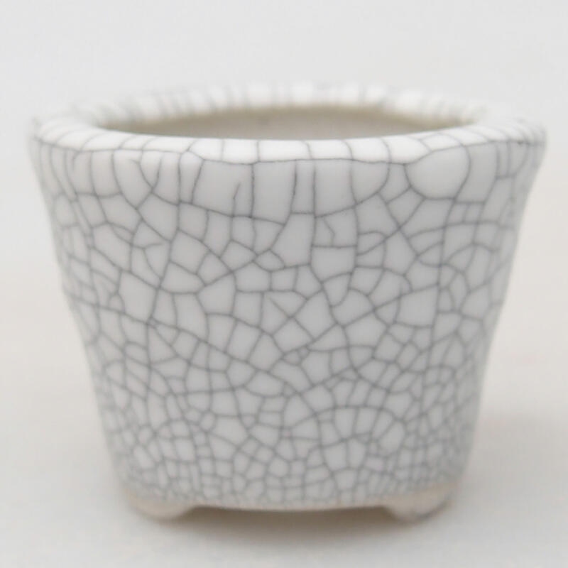 Bol à bonsaï en céramique 3,5 x 3,5 x 2,5 cm, couleur raku