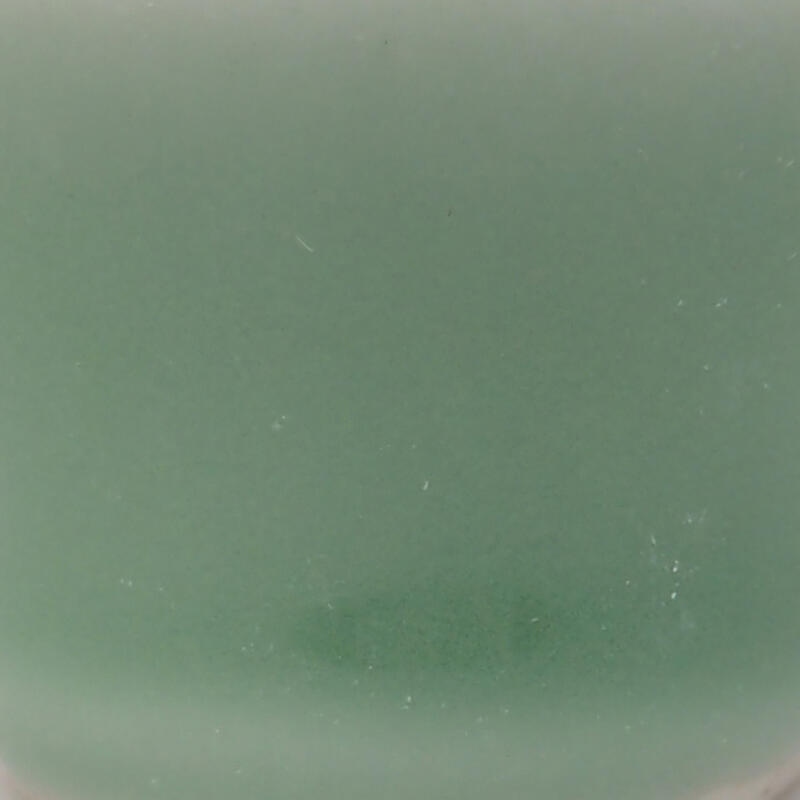 Bol à bonsaï en céramique 3,5 x 3,5 x 2,5 cm, vert