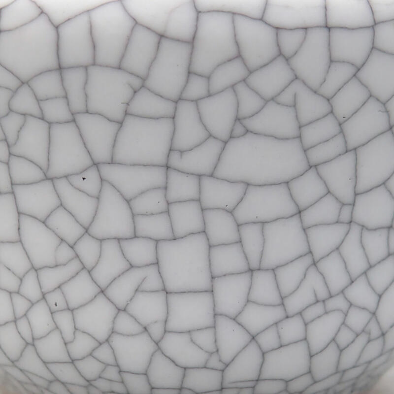 Bol à bonsaï en céramique 4 x 4 x 2 cm, couleur raku