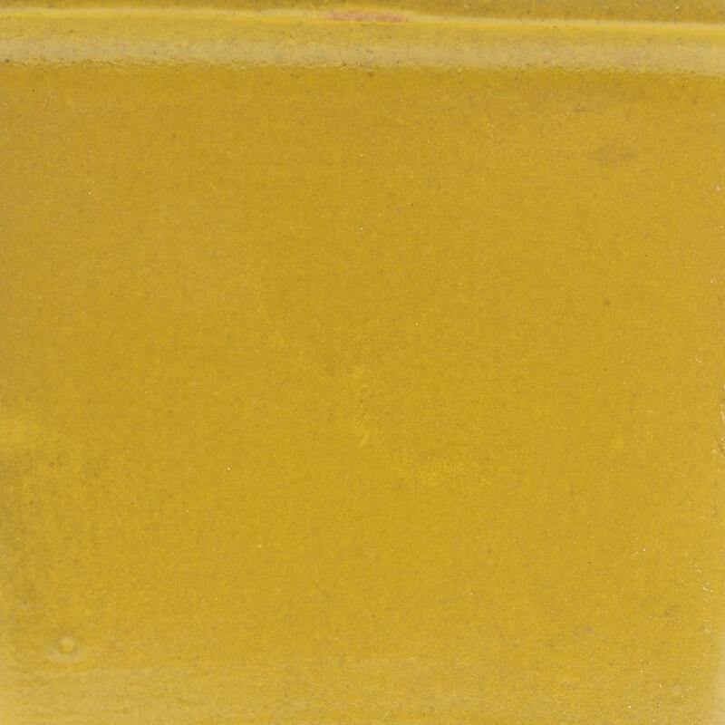 Bol à bonsaï en céramique 5,5 x 5,5 x 5 cm, jaune