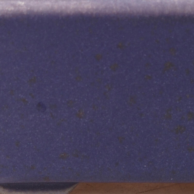 Bol à bonsaï en céramique 7 x 7 x 3 cm, couleur violet