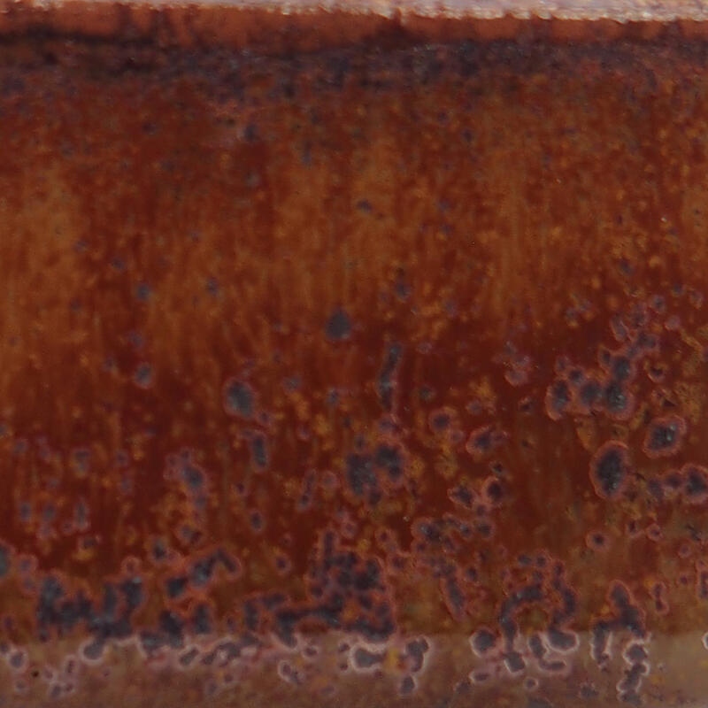 Bol à bonsaï en céramique 7 x 7 x 3 cm, brun