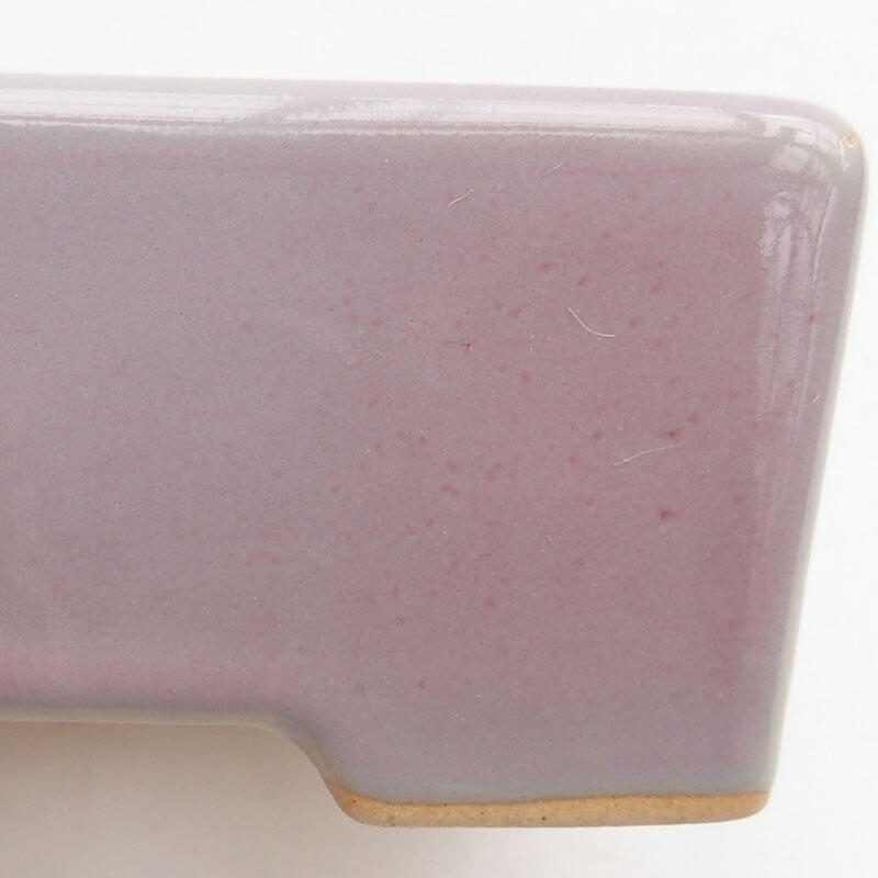 Bol à bonsaï en céramique 8,5 x 7 x 4 cm, rose