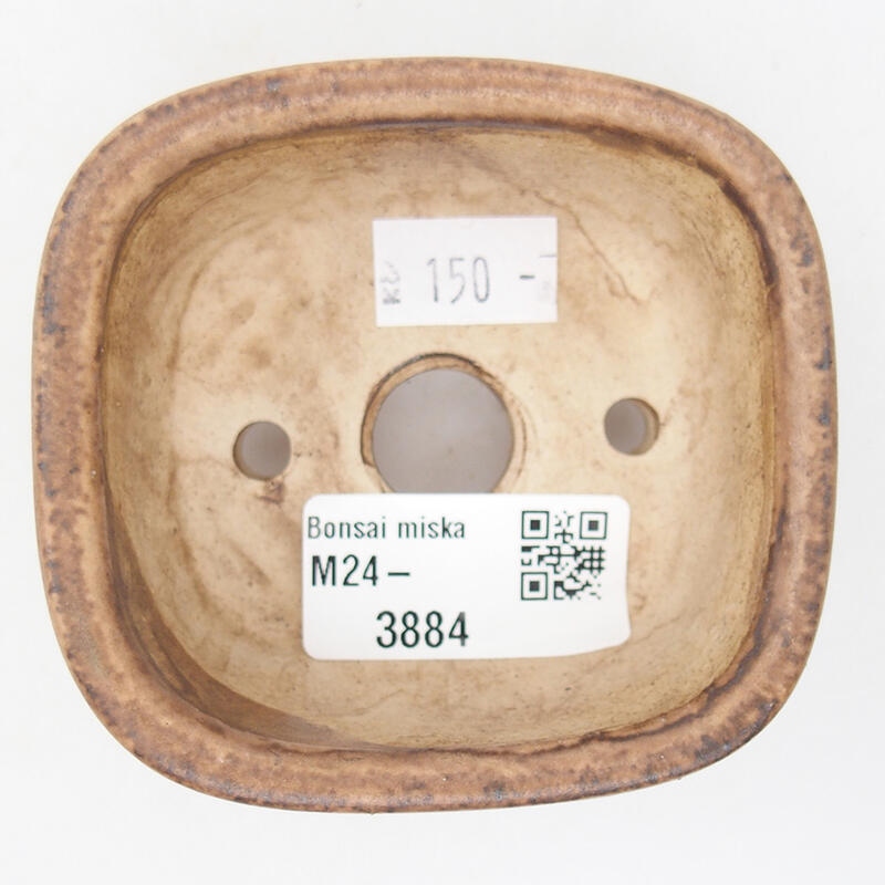 Bol à bonsaï en céramique 8 x 7,5 x 4 cm, rose