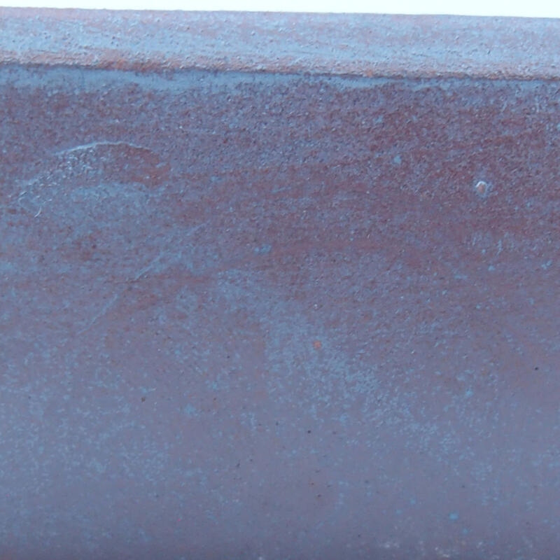 Bol à bonsaï en céramique 8 x 7 x 3 cm, couleur métal