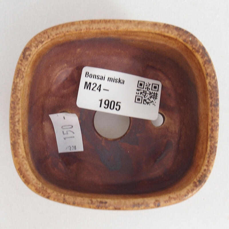 Bol à bonsaï en céramique 8 x 7 x 4,5 cm, rose