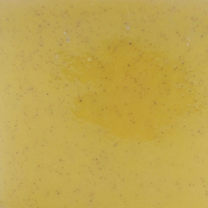 Bol à bonsaï en céramique 9,5 x 9,5 x 5,5 cm, jaune