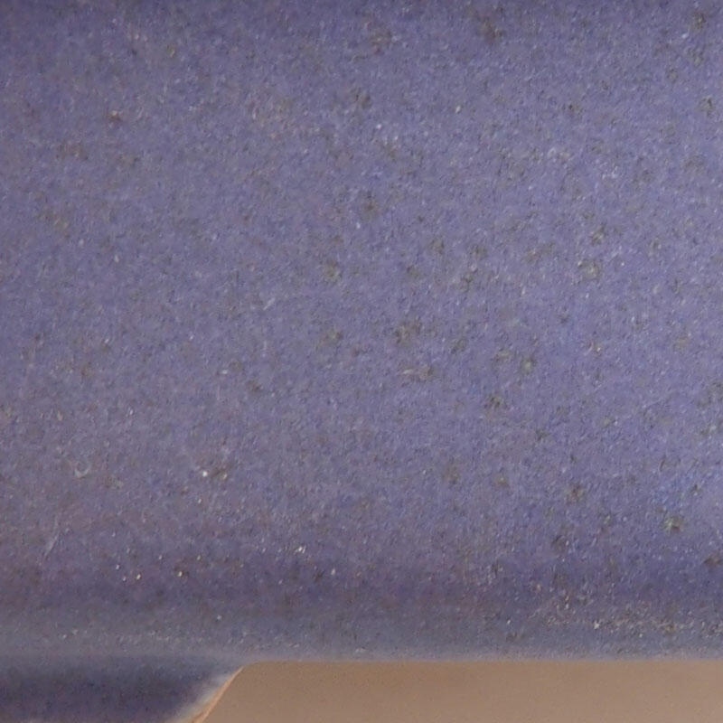 Bol à bonsaï en céramique 9 x 6 x 3 cm, couleur violet