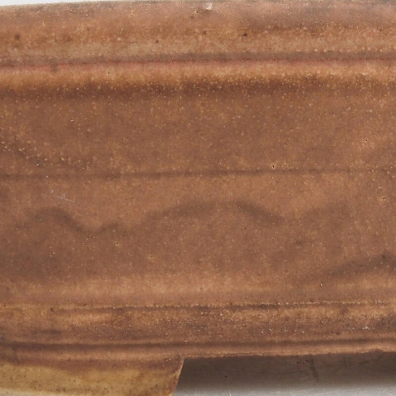 Bol à bonsaï en céramique 9 x 8 x 3,5 cm, rose