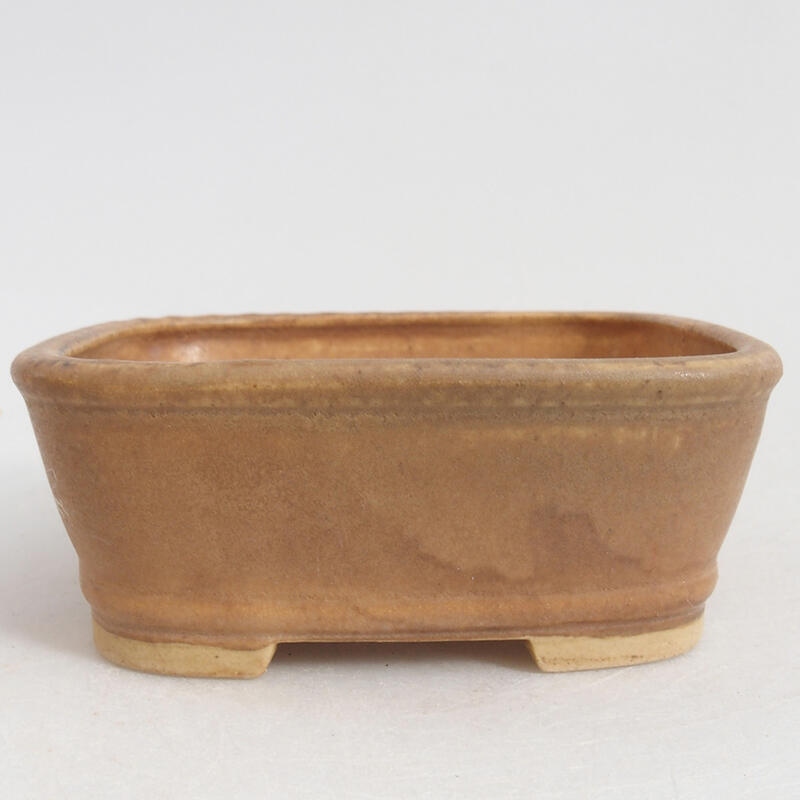 Bol à bonsaï en céramique 9 x 8 x 3,5 cm, rose