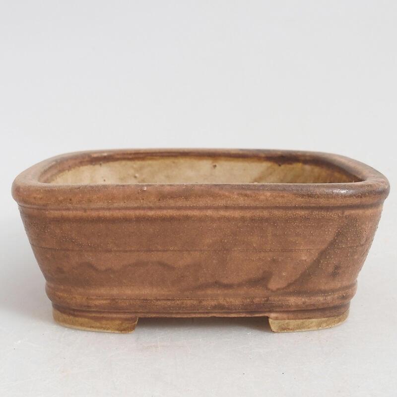 Bol à bonsaï en céramique 9 x 8 x 3,5 cm, rose