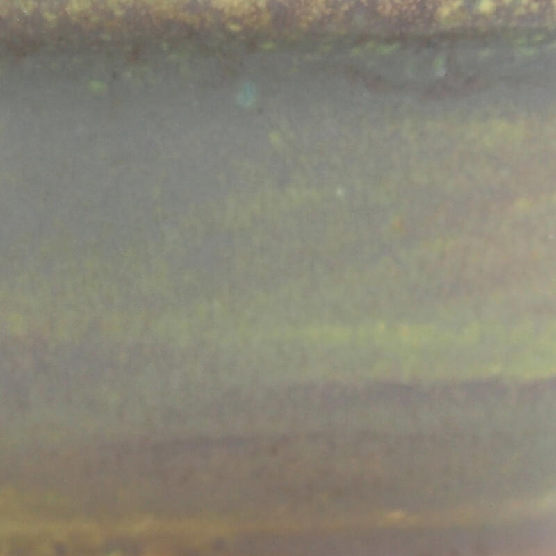 Bol à bonsaï en céramique 9 x 8 x 4 cm, vert