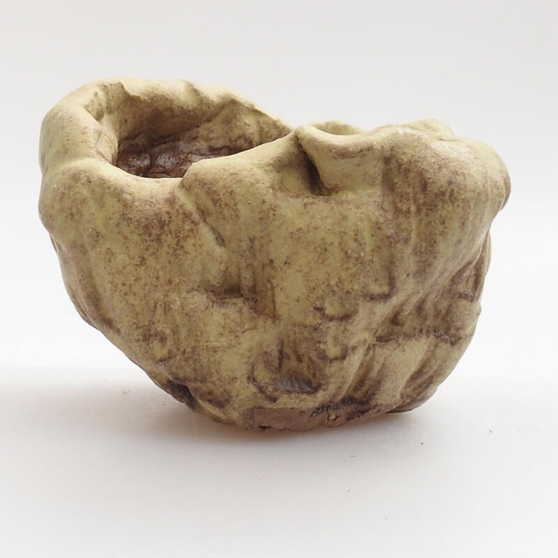 Coquille en céramique 5 x 5 x 5 cm , couleur verte