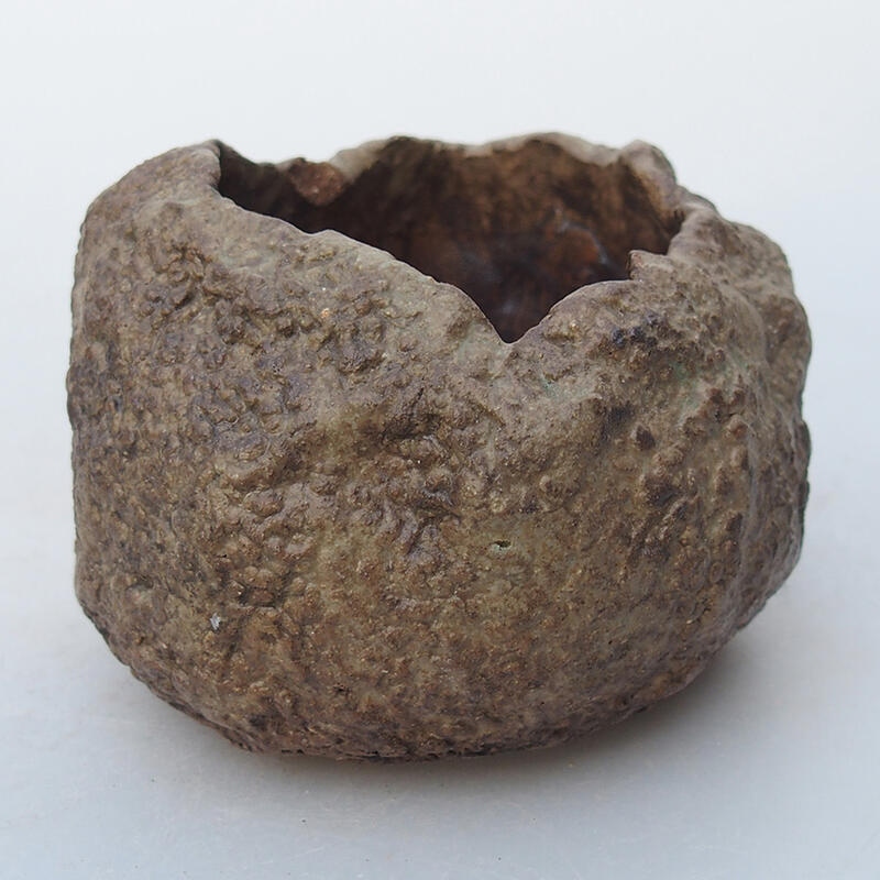 Coquille en céramique 6,5 x 6,5 x 5,5 cm , couleur beige