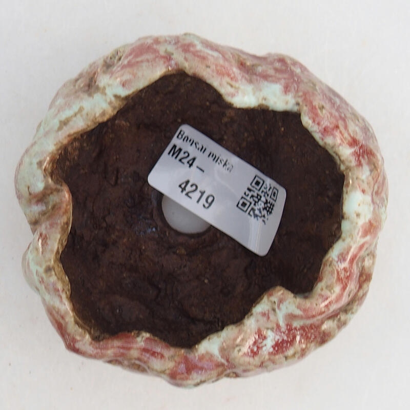 Coquille en céramique 8,5 x 7,5 x 5,5 cm , couleur rose