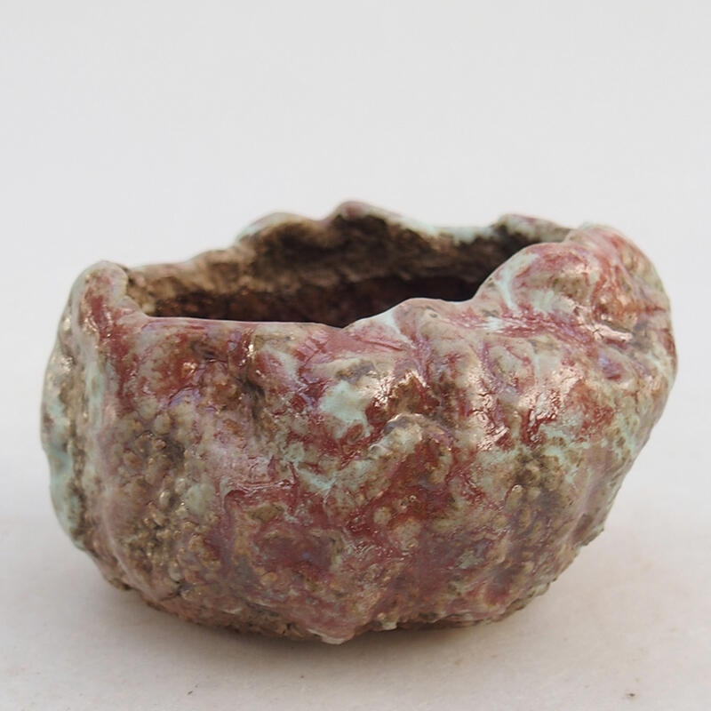 Coquille en céramique 8,5 x 7,5 x 5,5 cm , couleur rose