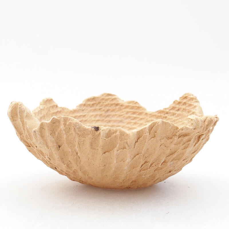 Coquille en céramique 8,5 x 8,5 x 4,5 cm , couleur beige