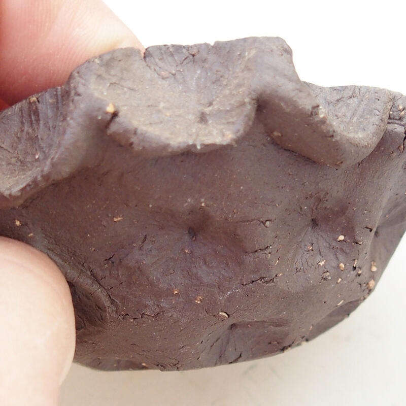 Coquille en céramique 8,5 x 8 x 4 cm , couleur noire