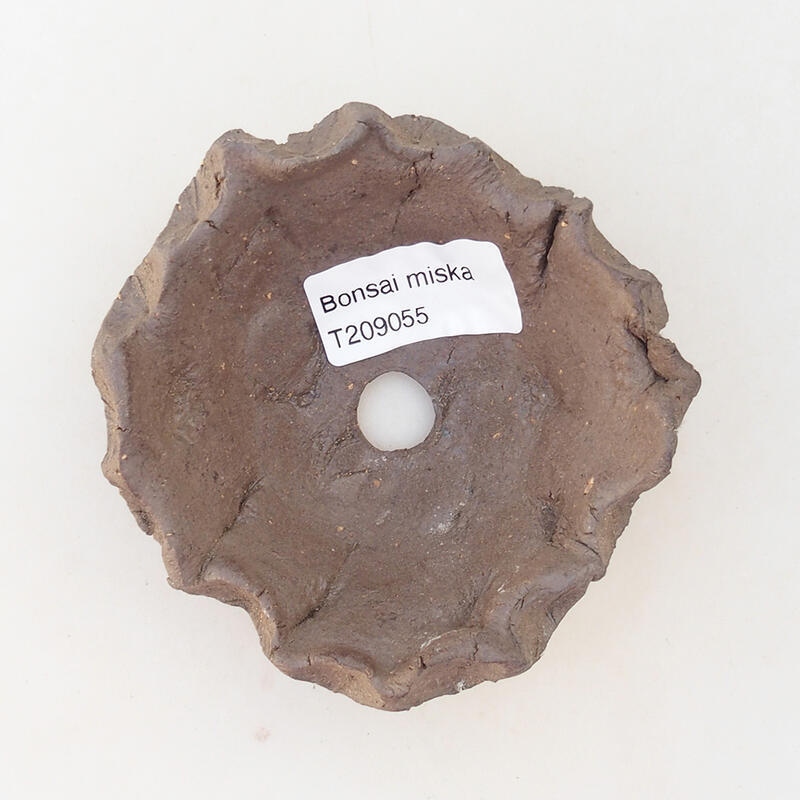 Coquille en céramique 8,5 x 8 x 4 cm , couleur noire