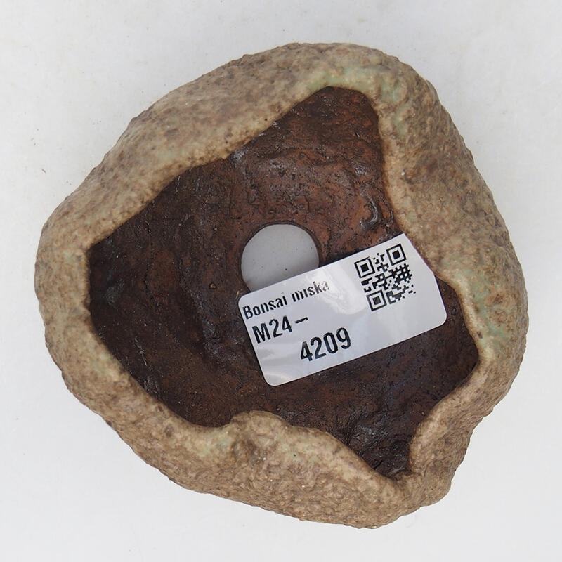 Coquille en céramique 8,5 x 8 x 5 cm , couleur beige