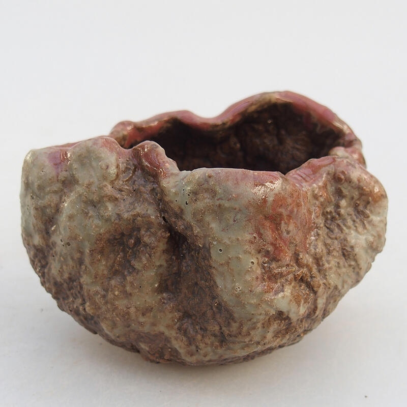 Coquille en céramique 8 x 6 x 6 cm , couleur rose