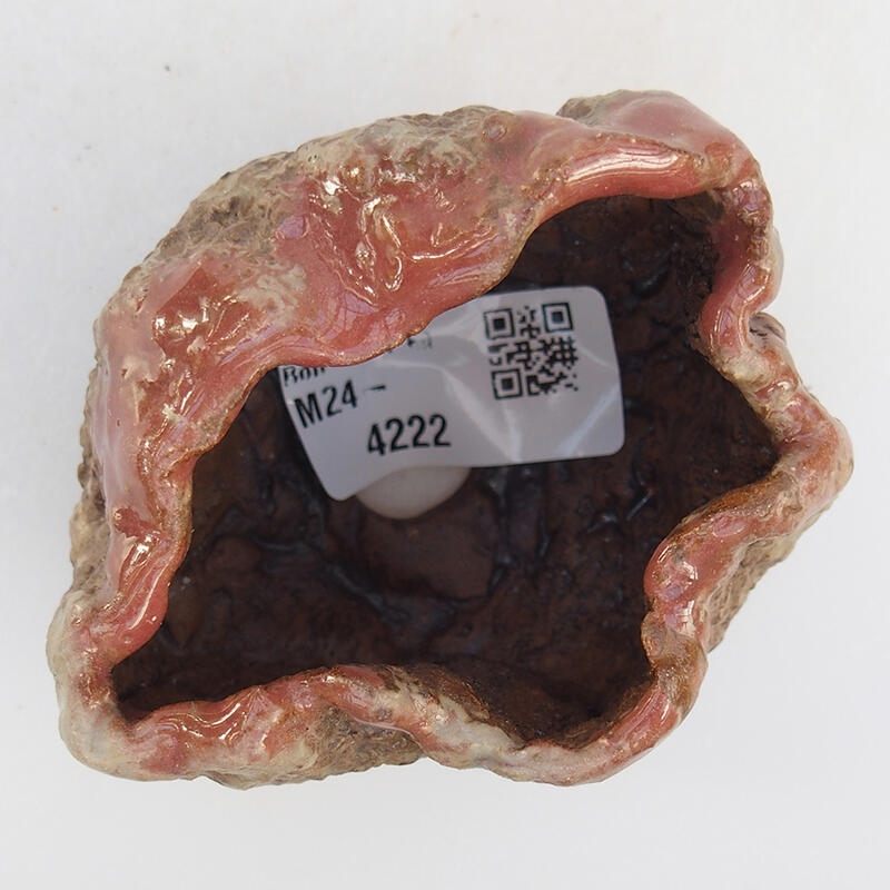 Coquille en céramique 8 x 6 x 6 cm , couleur rose