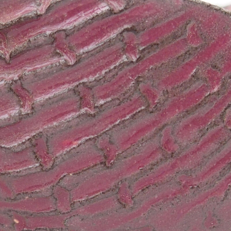 Coquille en céramique 8 x 7,5 x 4,5 cm , couleur rose