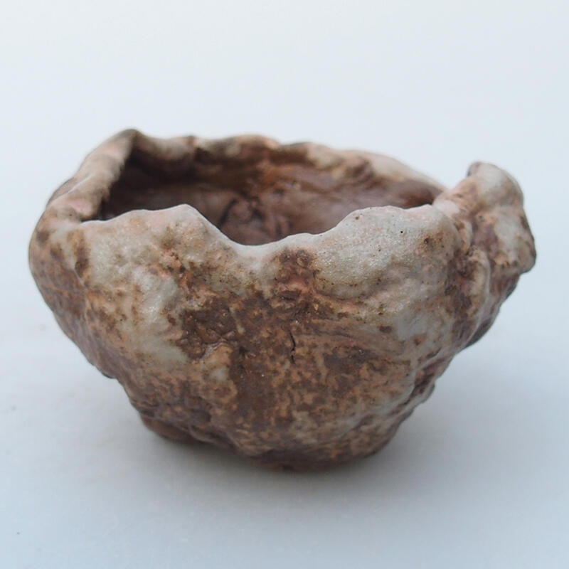 Coquille en céramique 8 x 8 x 5 cm , couleur beige