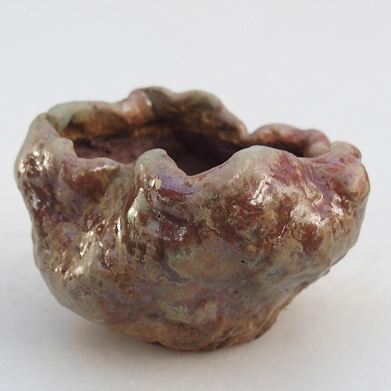 Coquille en céramique 8 x 8 x 6 cm , couleur rose