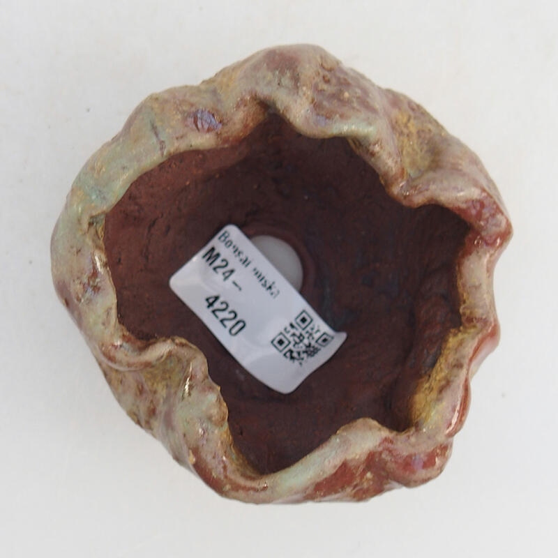 Coquille en céramique 8 x 8 x 6 cm , couleur rose