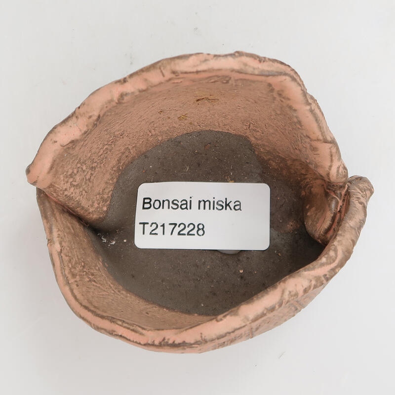 Coquille en céramique 9 x 7 x 6 cm, rose