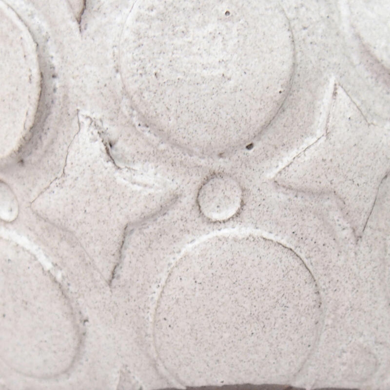 Coquille en céramique 9 x 8 x 6 cm , couleur grise