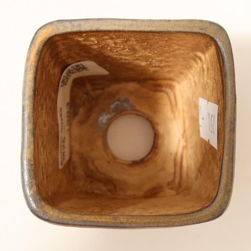 Bol à bonsaï en céramique 5 x 5 x 6,5 cm, brun