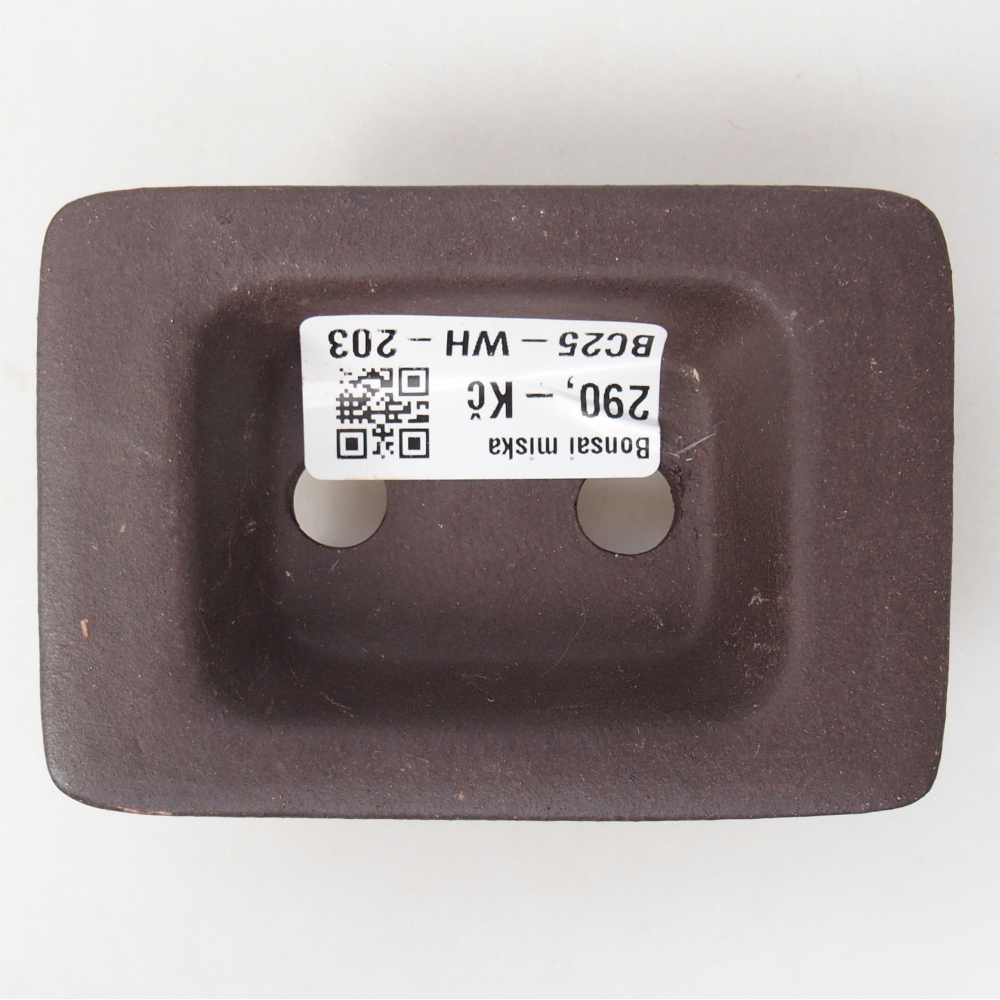 Mini bol bonsaï 9,5 x 6,5 x 3 cm, brun