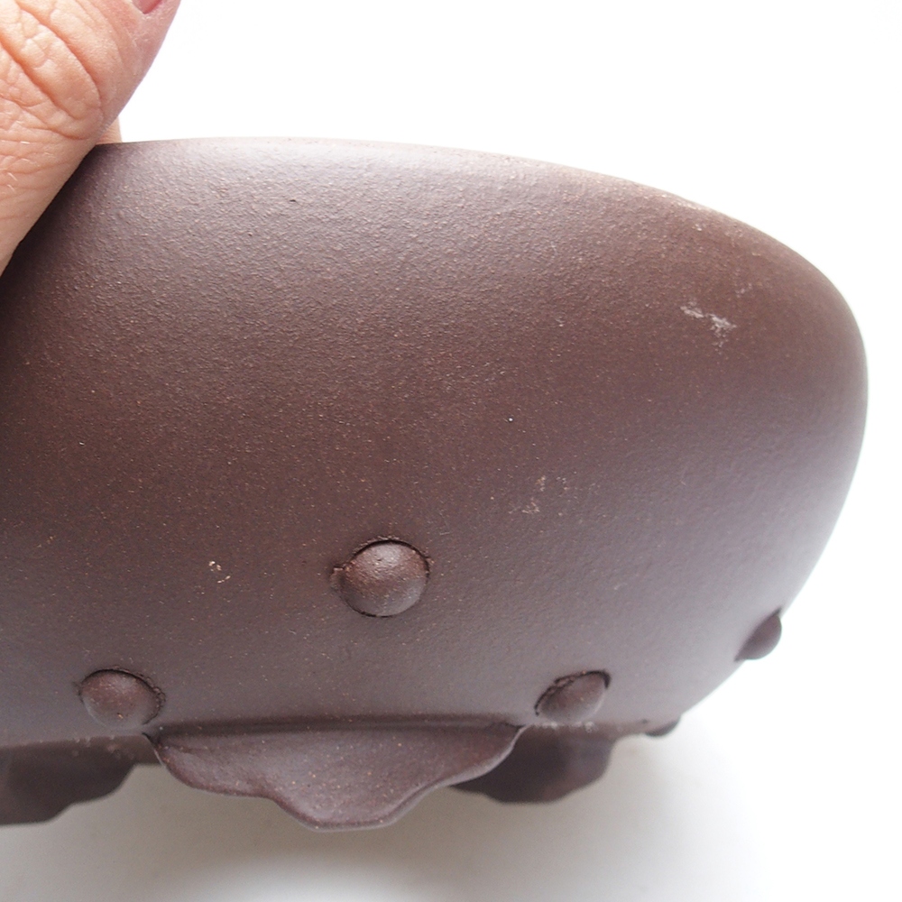 Bol 22 x 22 x 8,5 cm brun