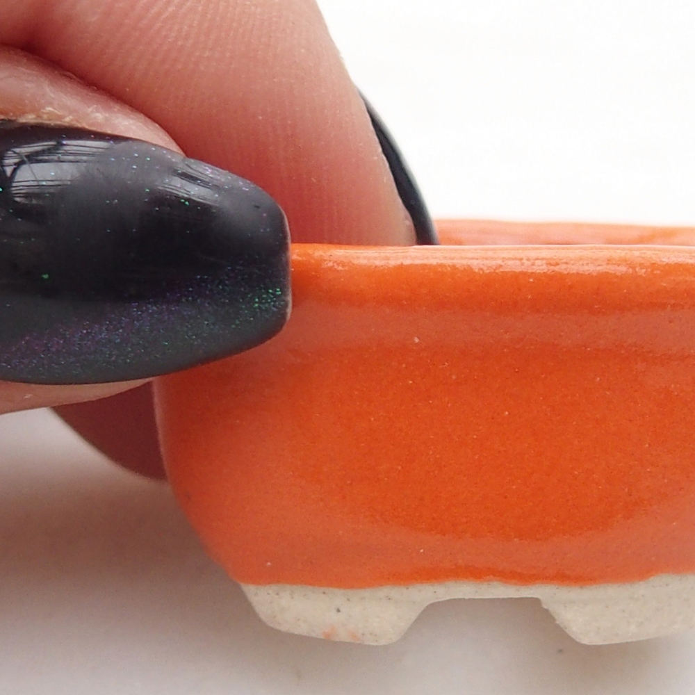 Mini bol bonsaï 3 x 2,5 x 2 cm, orange