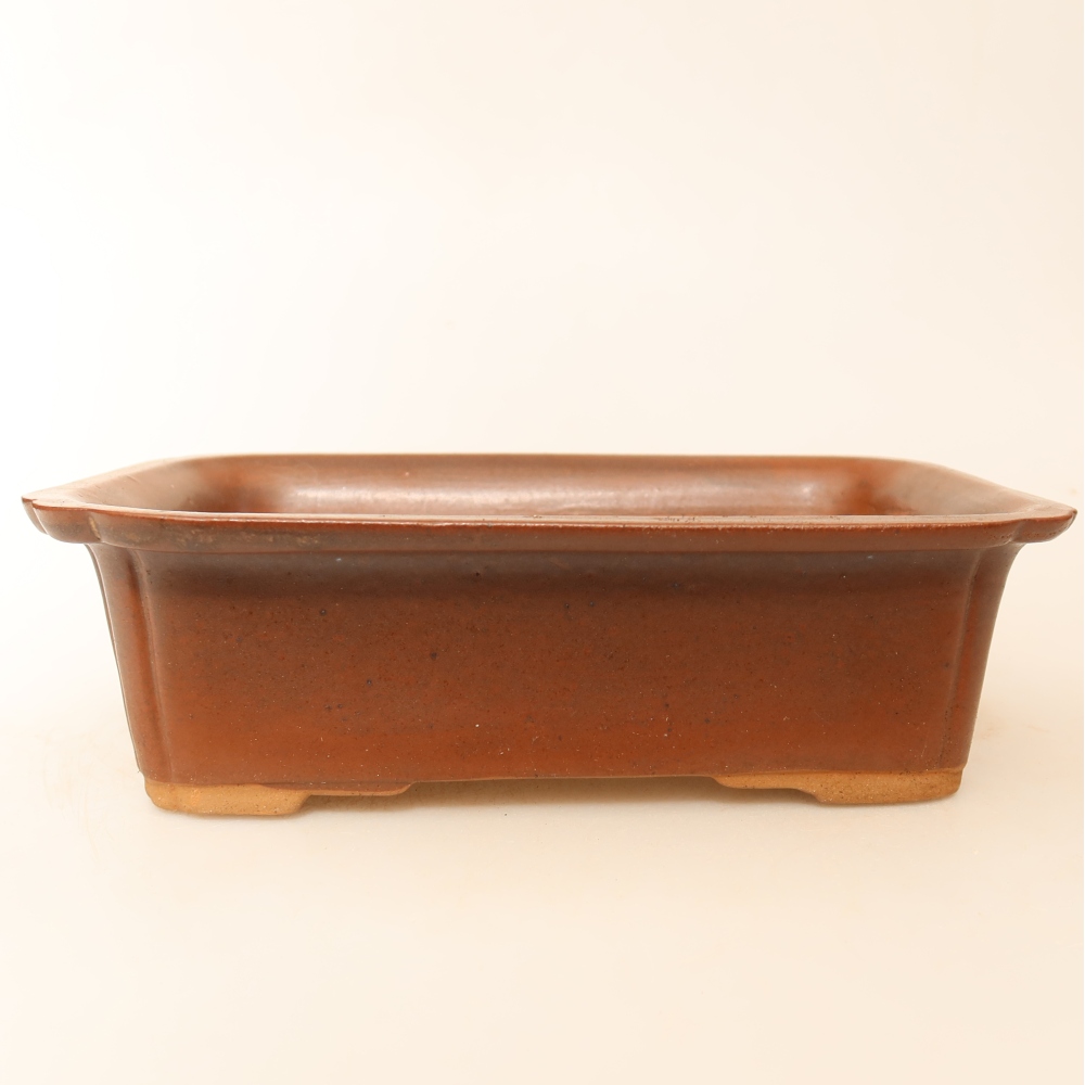 Bol en céramique  20 x 15,5 x 5,5 cm, couleur marron