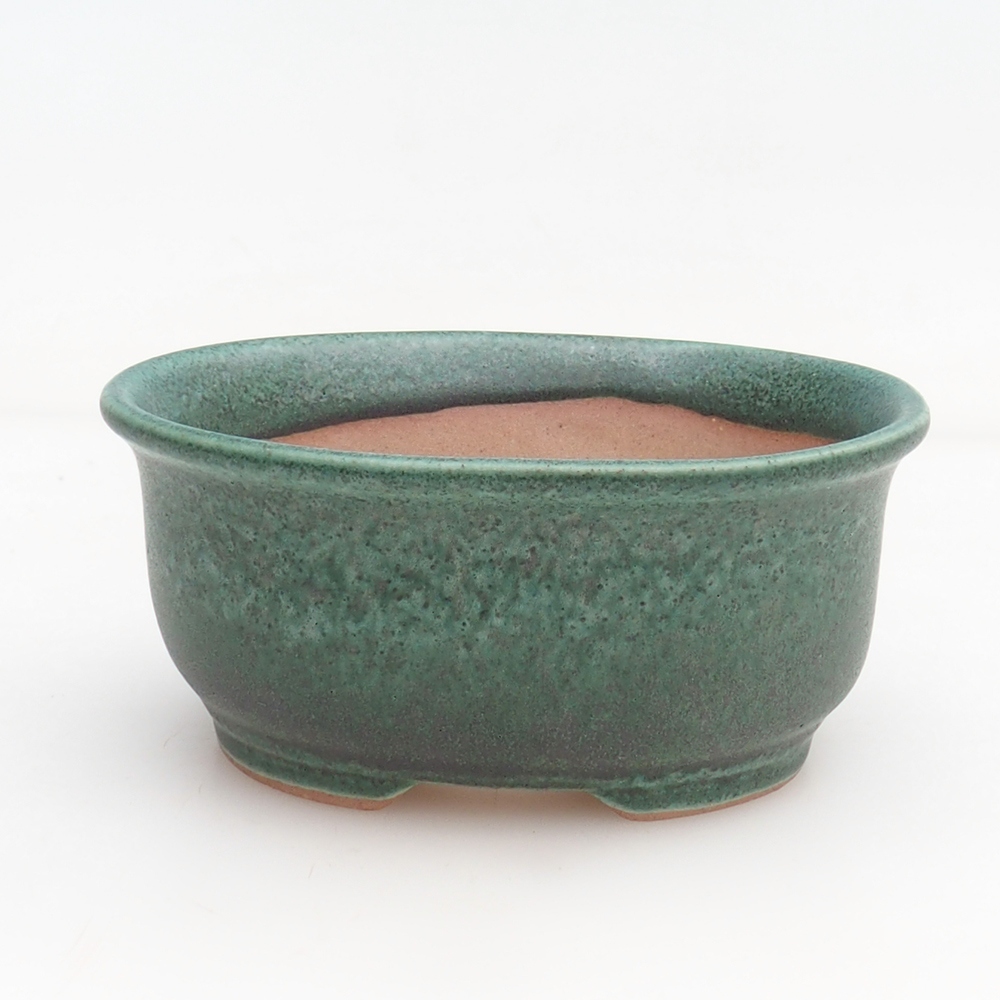 Bol bonsaï + soucoupe H11 - 11,5 x 10 x 4 cm - vert