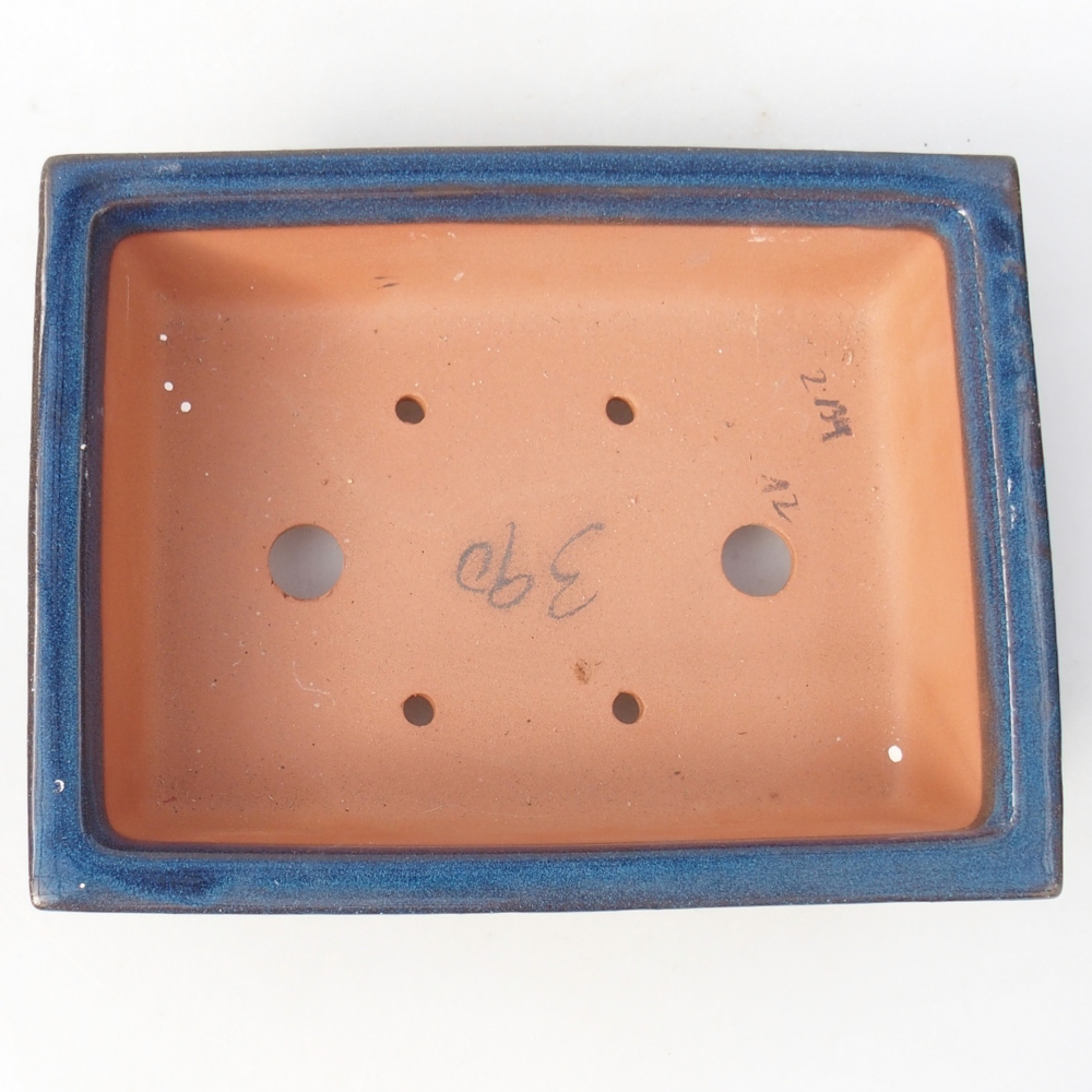 Bol 21,5 x 26,5 x 4 cm couleur bleu